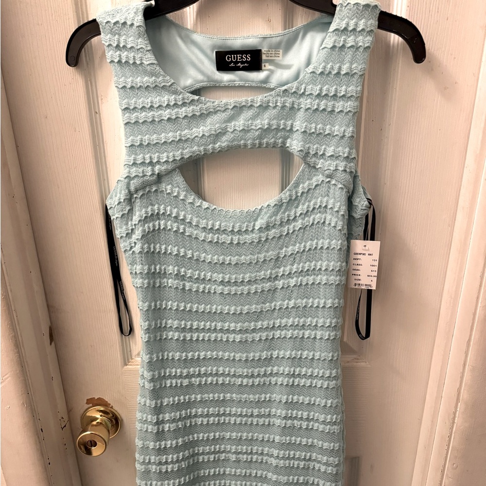 Guess bodycon mini dress, size 6